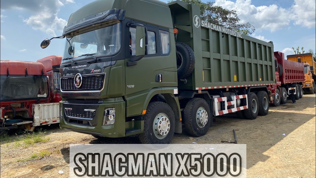 Release of 2 Units of Shacman X5000 12 Wheeler Dump Truck