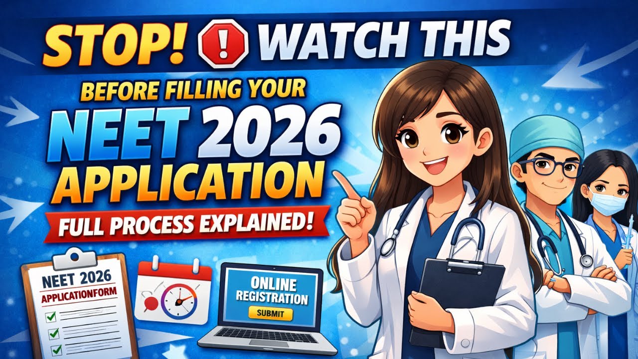 STOP! 🛑 Watch This Before Filling Your NEET 2026 Application | Full Process Explained #neetug2026