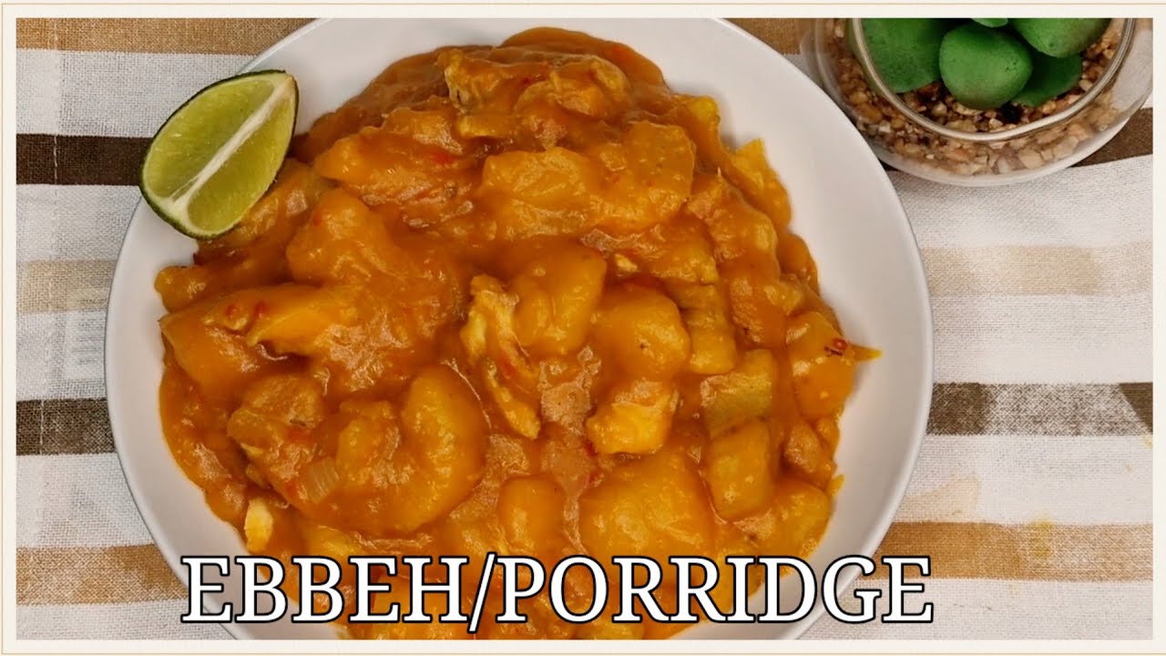 how i cook Sierra Leone Ebeh cassava Porridge!