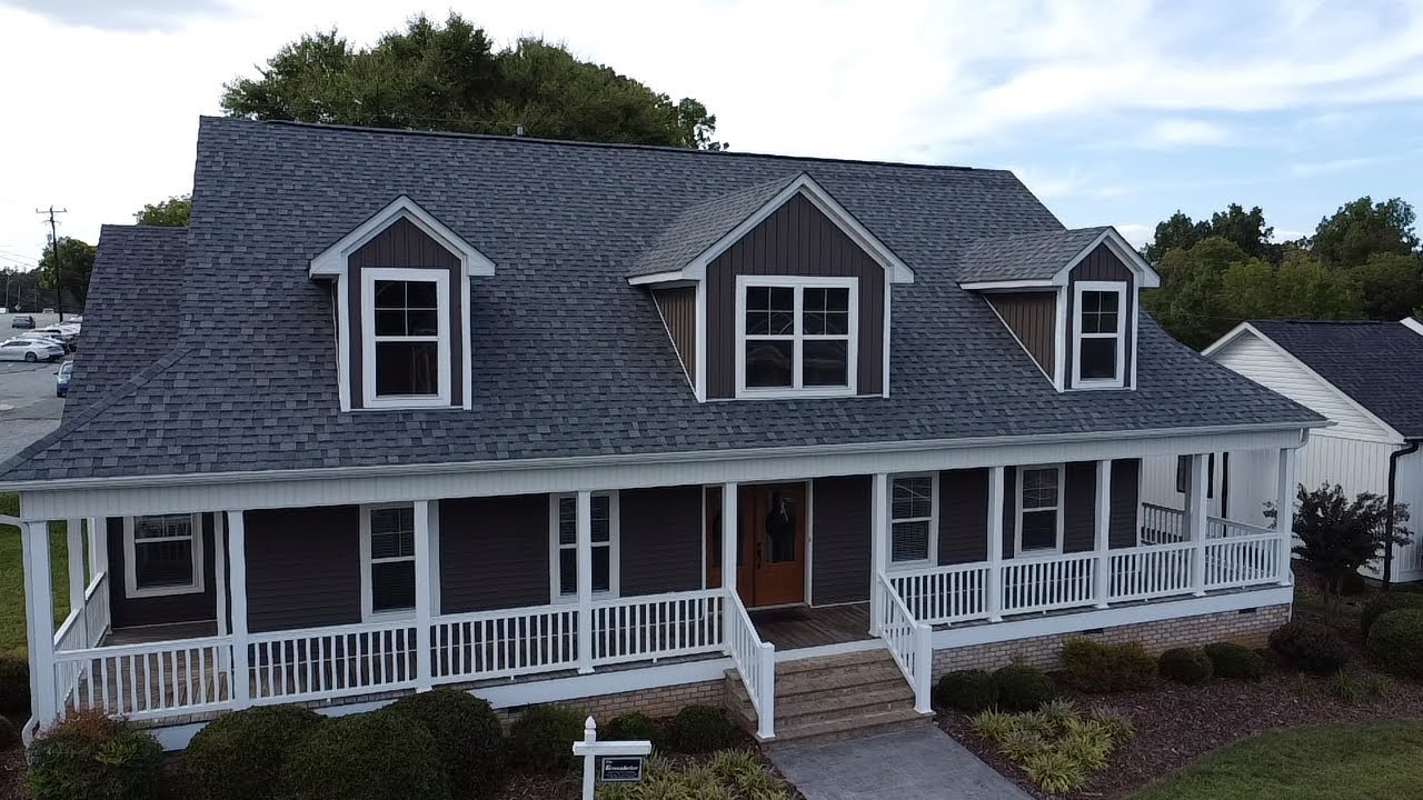 MASSIVE CUSTOM MODULAR HOME - “The Greenbrier” -  DRONE exterior + interior