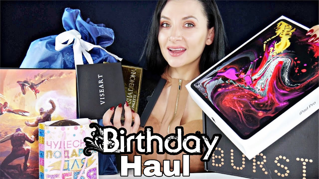 What I got for my birthday 2018 *ASMR