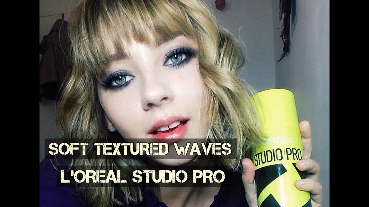 HOW TO CREATE SOFT TEXTURED WAVES WITH L'OREAL STUDIO PRO | STARR CLARE