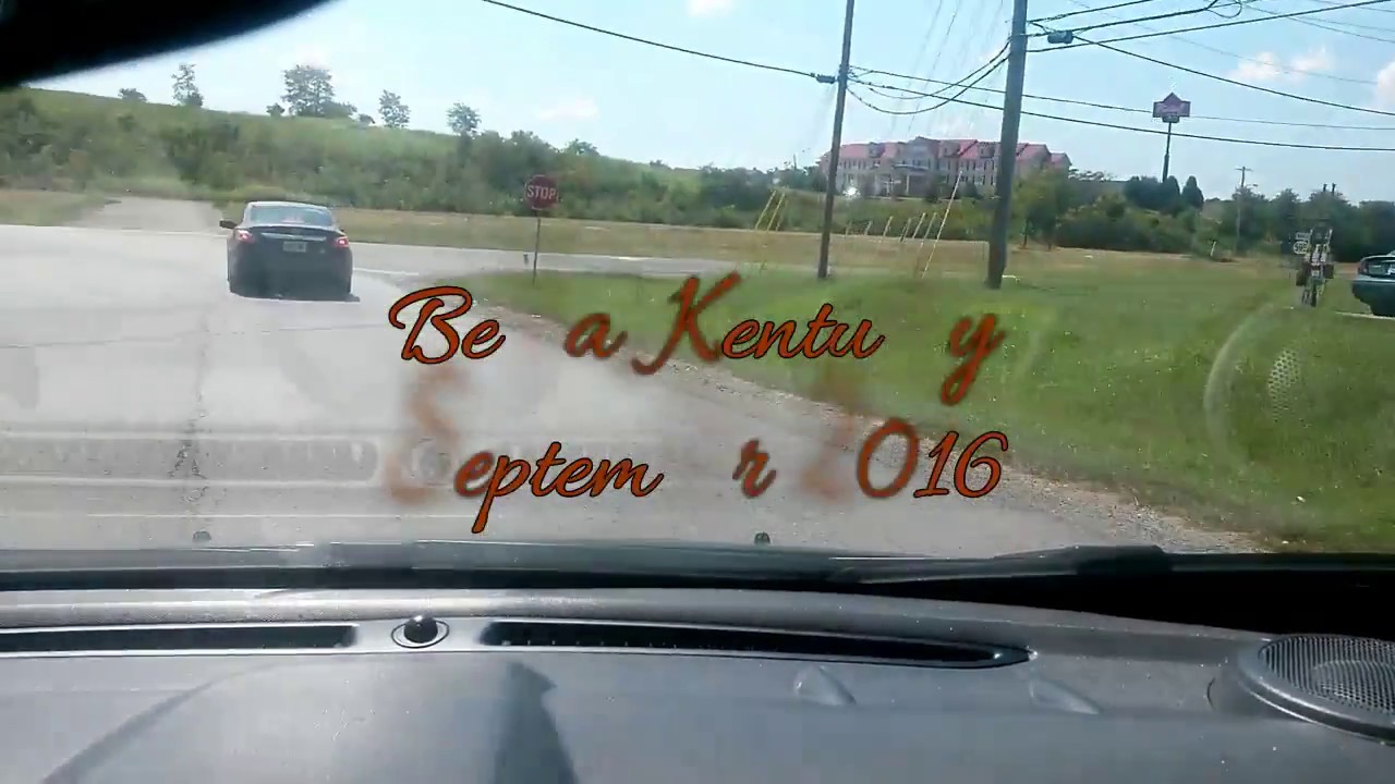Driving in Berea, Kentucky
