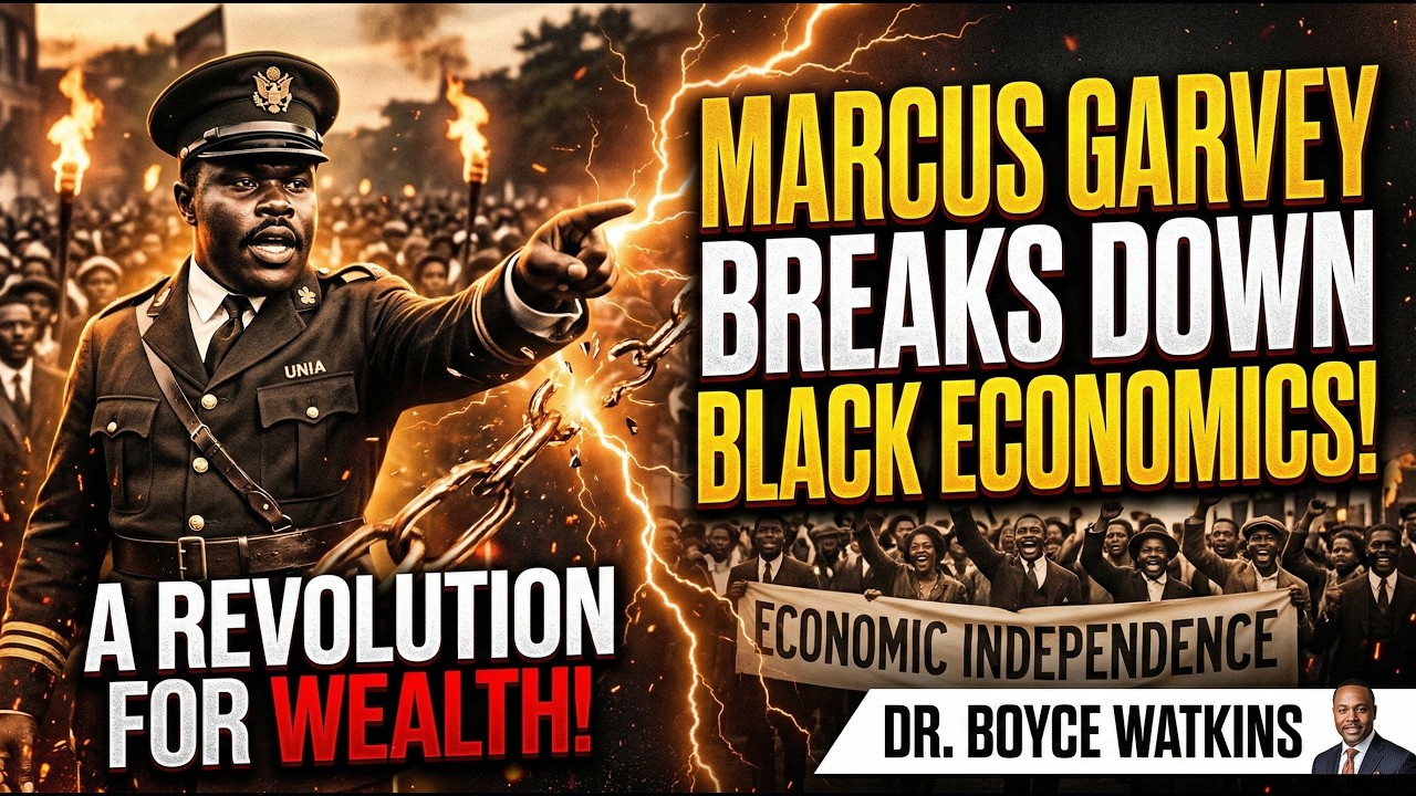 Marcus Garvey breaks down black economics - Dr Boyce Watkins