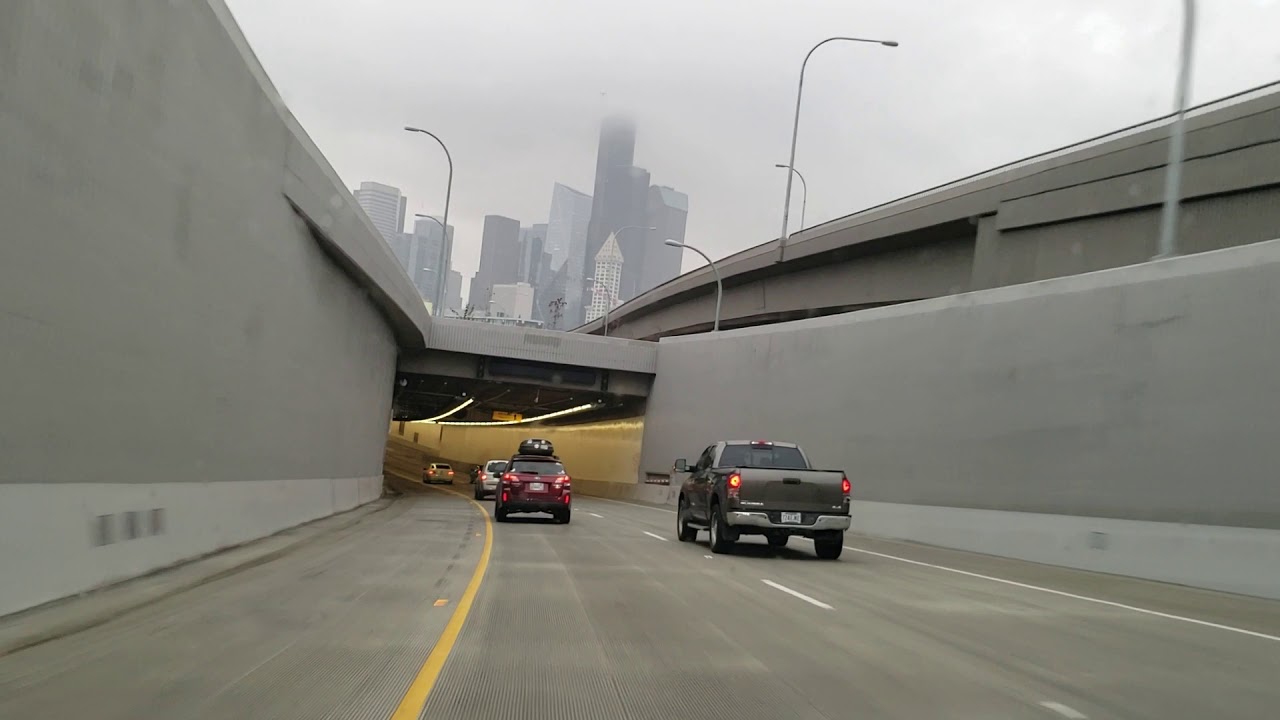 Seattle SR-99 Tunnel -- First Day of Tolling (09 Nov 2019) (see desc.)
