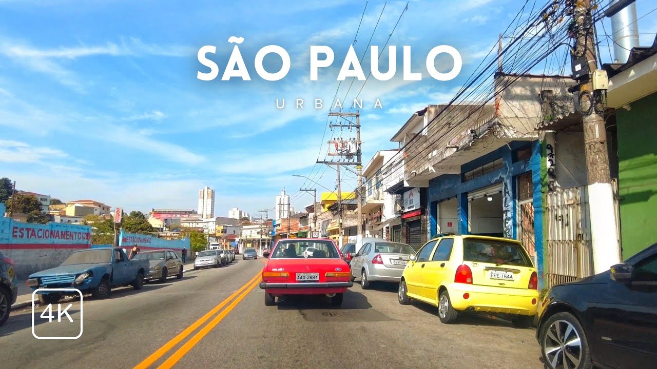 São Paulo 4k • Avenida Parada Pinto, Vila Nova Cachoeirinha