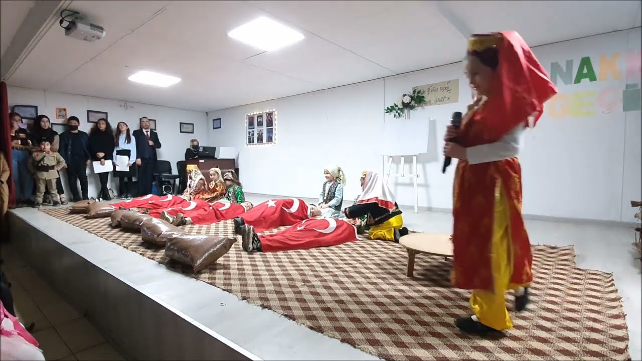 İhsan Yaşar Anaokulu 18 Mart Kınalı Hasan Tiyatrosu