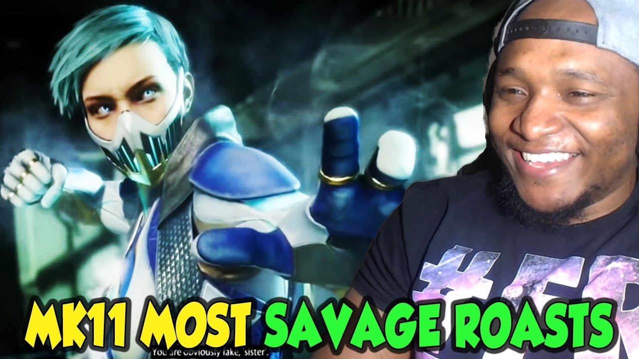 Mortal Kombat Most Savage Roasts & Funny Intro Dialogs Reaction!!! | Mortal Kombat 11