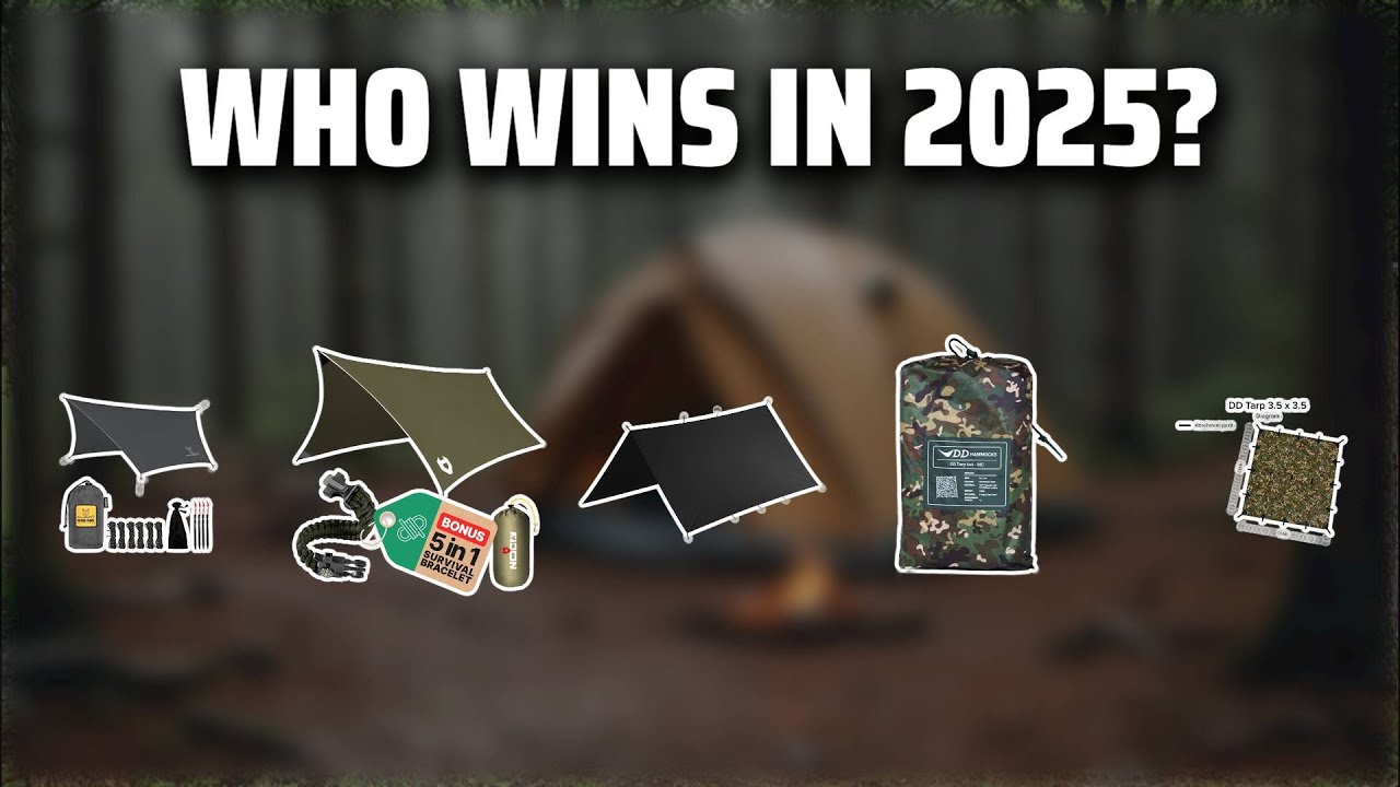 The Top 5 Best Bushcraft Tarp in 2025 - Must Watch Before Buying!