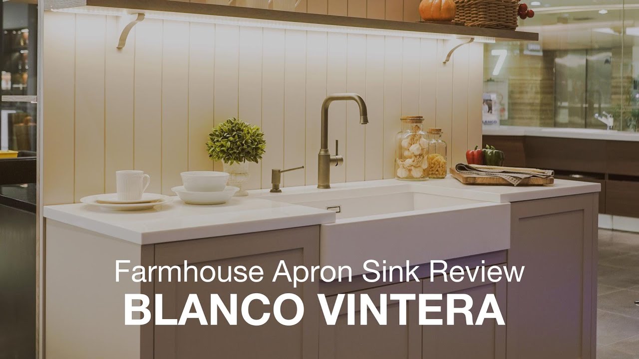 BLANCO Vintera & Livia-S Product Review - Best Farmhouse Apron Sink in Indonesia