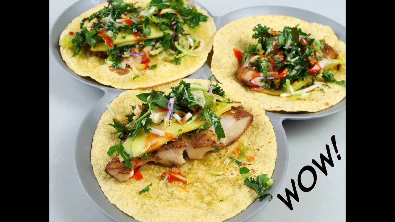 Quick and Easy Air Fryer Fish(Mahi Mahi) Tacos - Meal for One Ep7