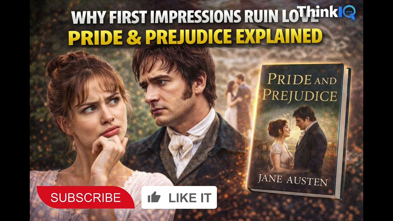 Pride & Prejudice | Why First Impressions Ruin Love ❣️| Jane Austen | English| 📚 Audiobook | Summary