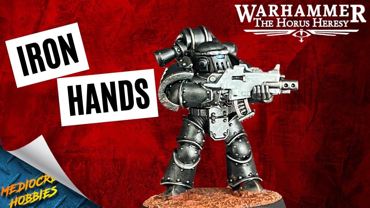 Heresy Made Easy! How to paint Legions: Iron Hands!
