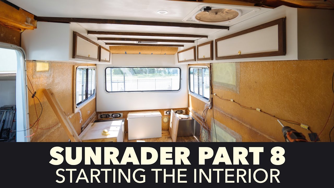 Building the Interior of a Toyota Camper | 4x4 Toyota Sunrader Build Part 8