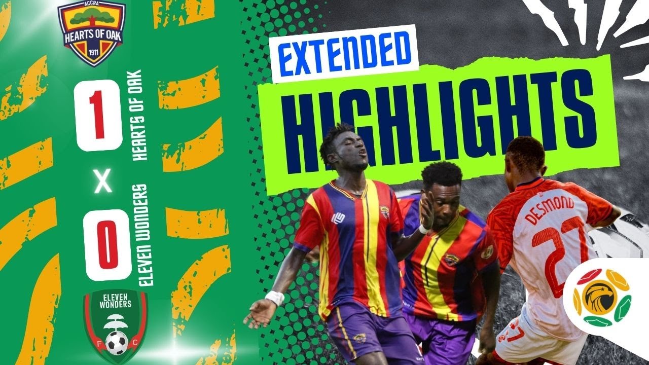 EXTENDED HIGHLIGHTS | Hearts of Oak 1-0 Eleven Wonders | Match Day 3 | Ghana Premier League 2025/26