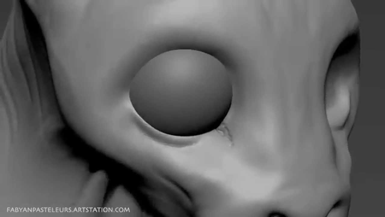 Sphynx Cat | 3D Sculpt | Timelapse