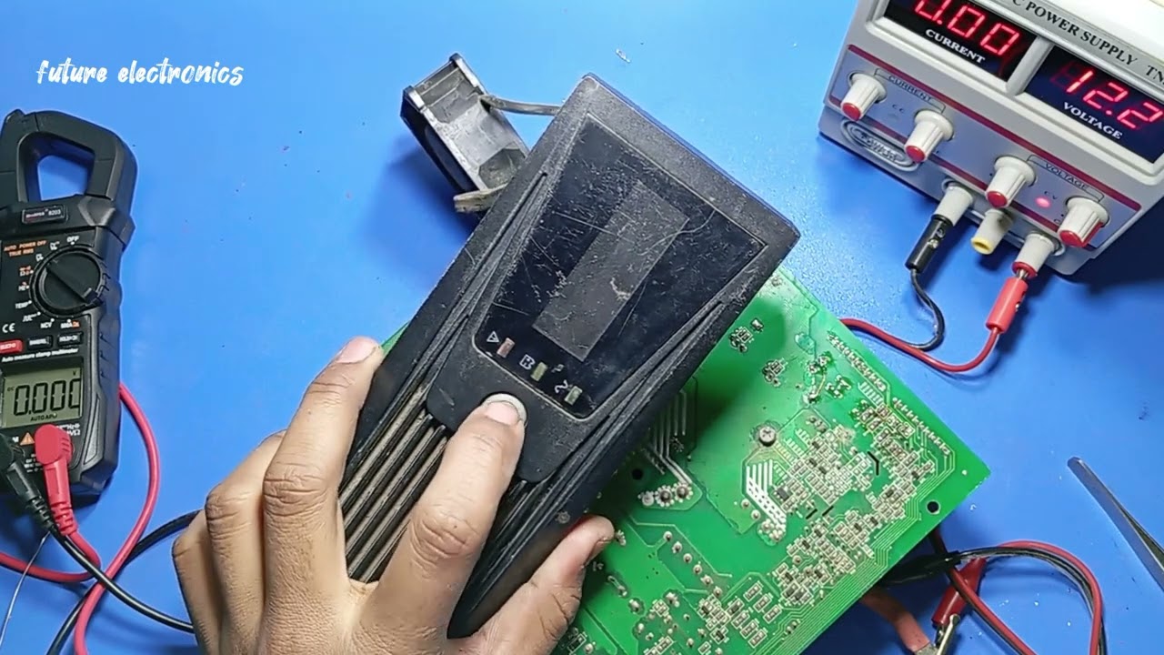 how to repair Homage 1001 model battery sense problem/homage UPS 1001 model trip problem