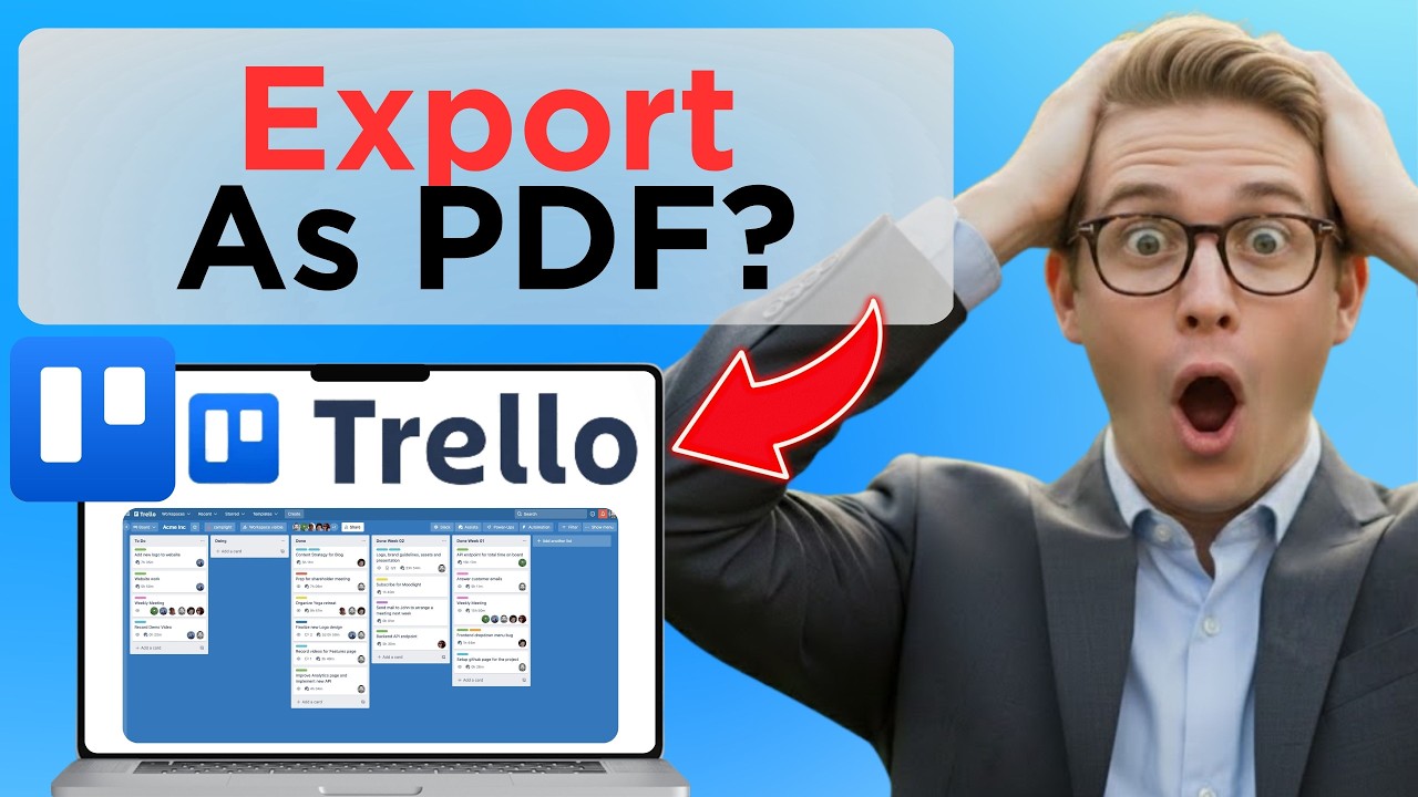 Как загрузить Trello в PDF с изображениями (проверено)