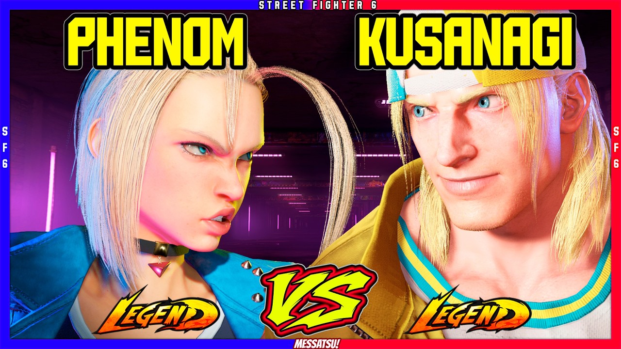 SF6 Phenom (Cammy) VS Kusanagi (Terry)💥Messatsu!💥スト6💥Street fighter 6