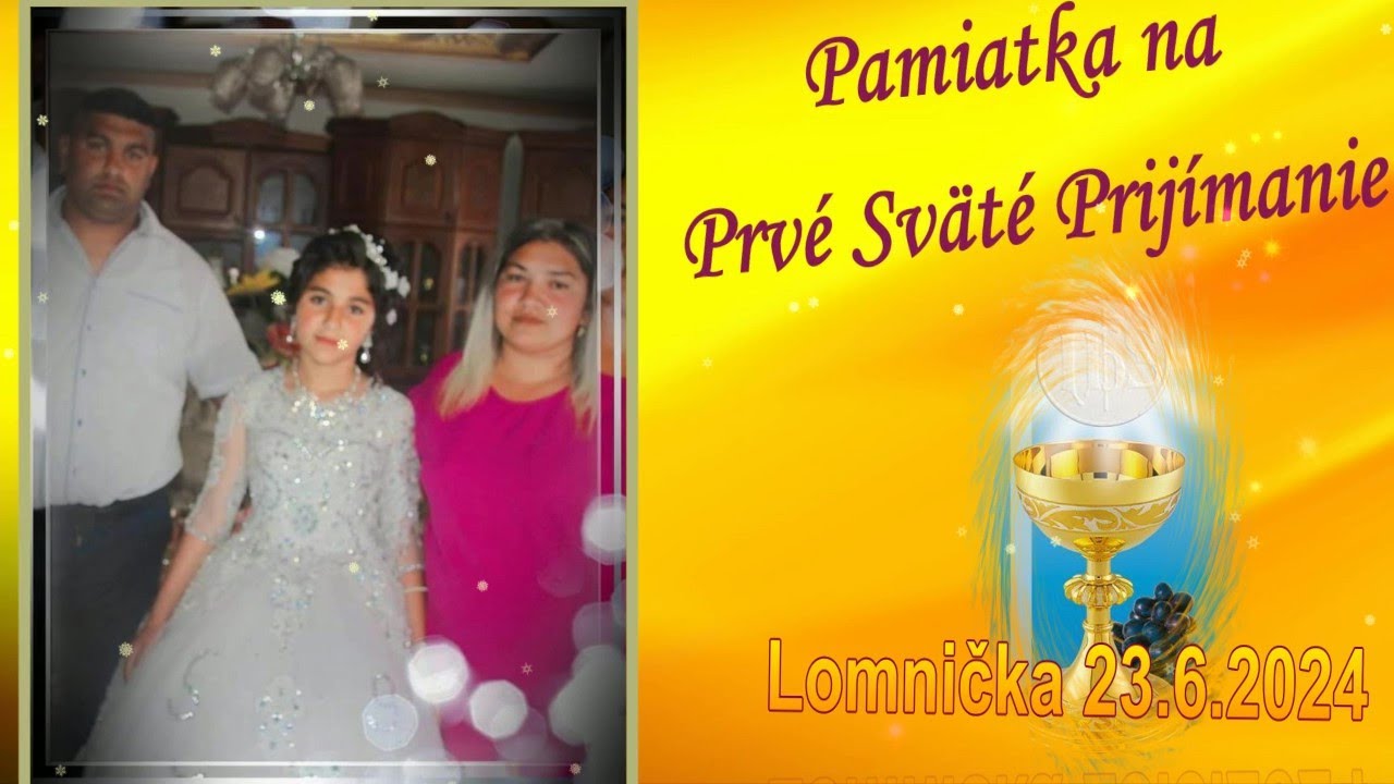 Prvé Sväté Prijímanie Laura Oračková Lomnička