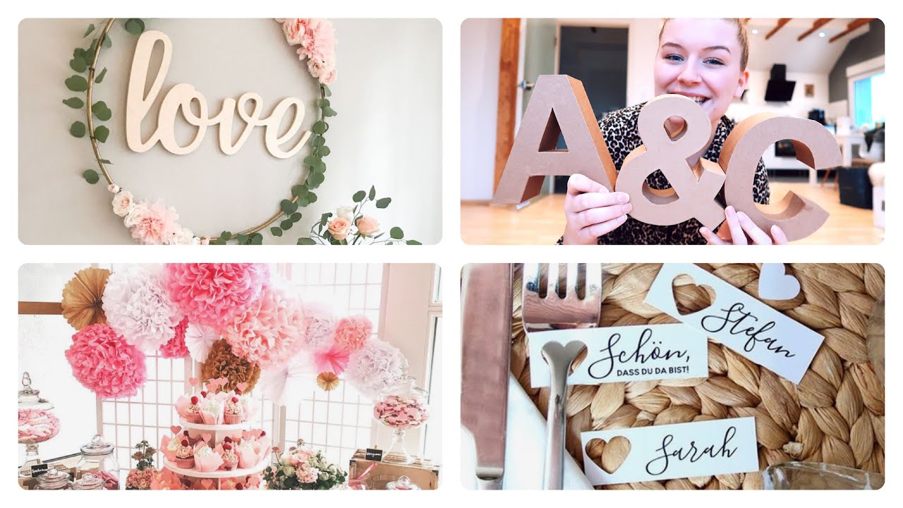 HOCHZEITSDEKO HAUL ✗ Candybar & Raumdeko DIY ✗ Pinterest