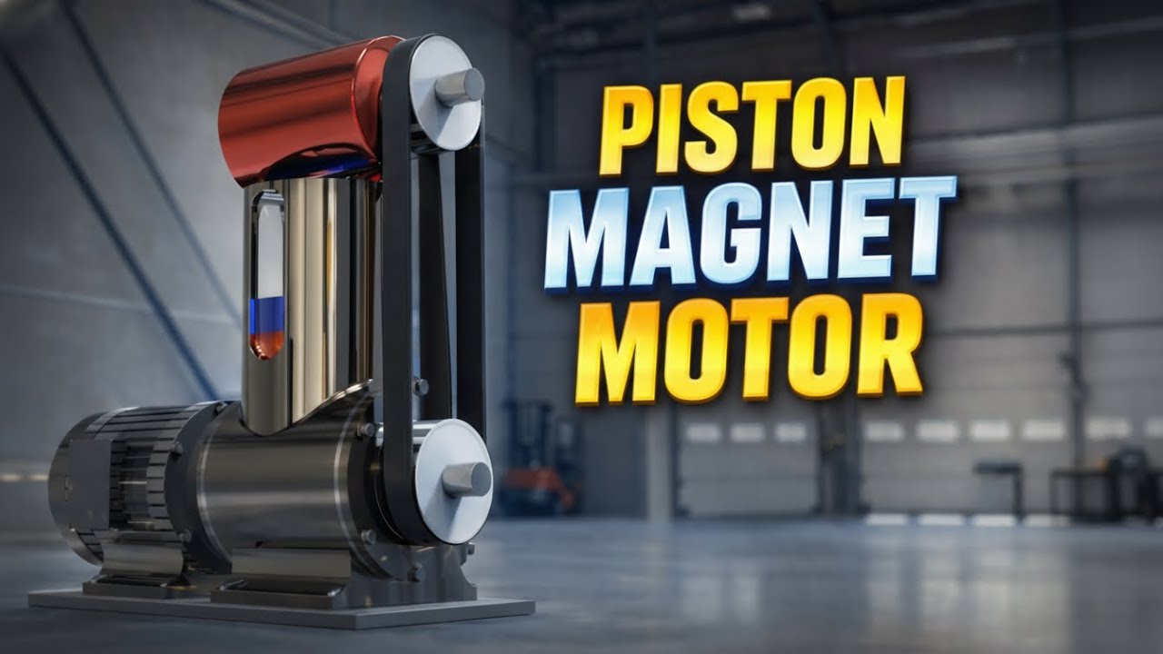 Unveiling the New Piston Magnet Motor Design