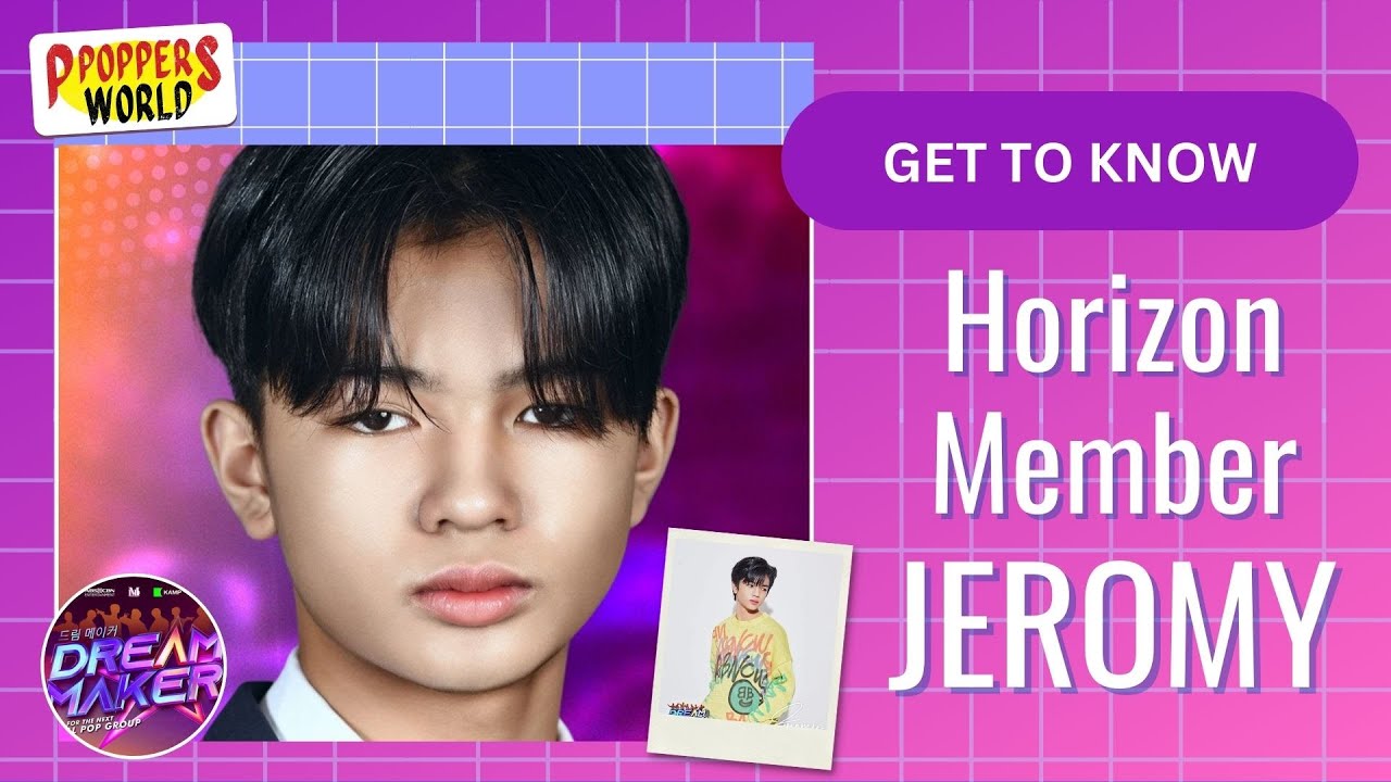 Get to know Hori7on Member Jeromy in 2 minutes! #DreamMaker #Hori7on #horizon