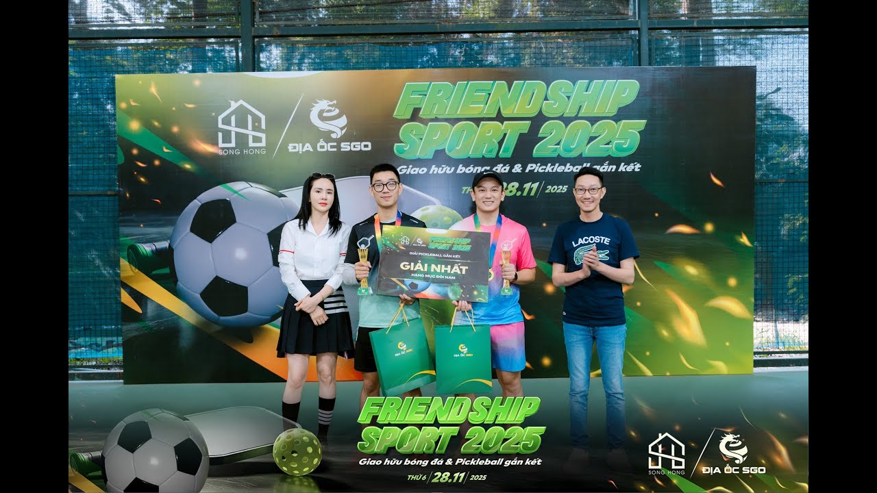 🔥HIGHLIGHT GIẢI ĐẤU THỂ THAO GIAO HỮU CĐT SÔNG HỒNG - ĐỊA ỐC SGO FRIENDSHIP SPORT 2025🌟