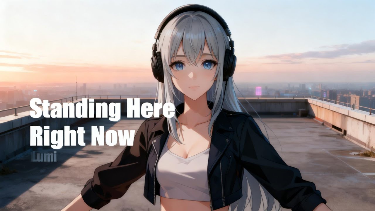 Standing Here Right Now  — for Quiet Nights & Lonely Thoughts | AI Anime Song (Lumi)