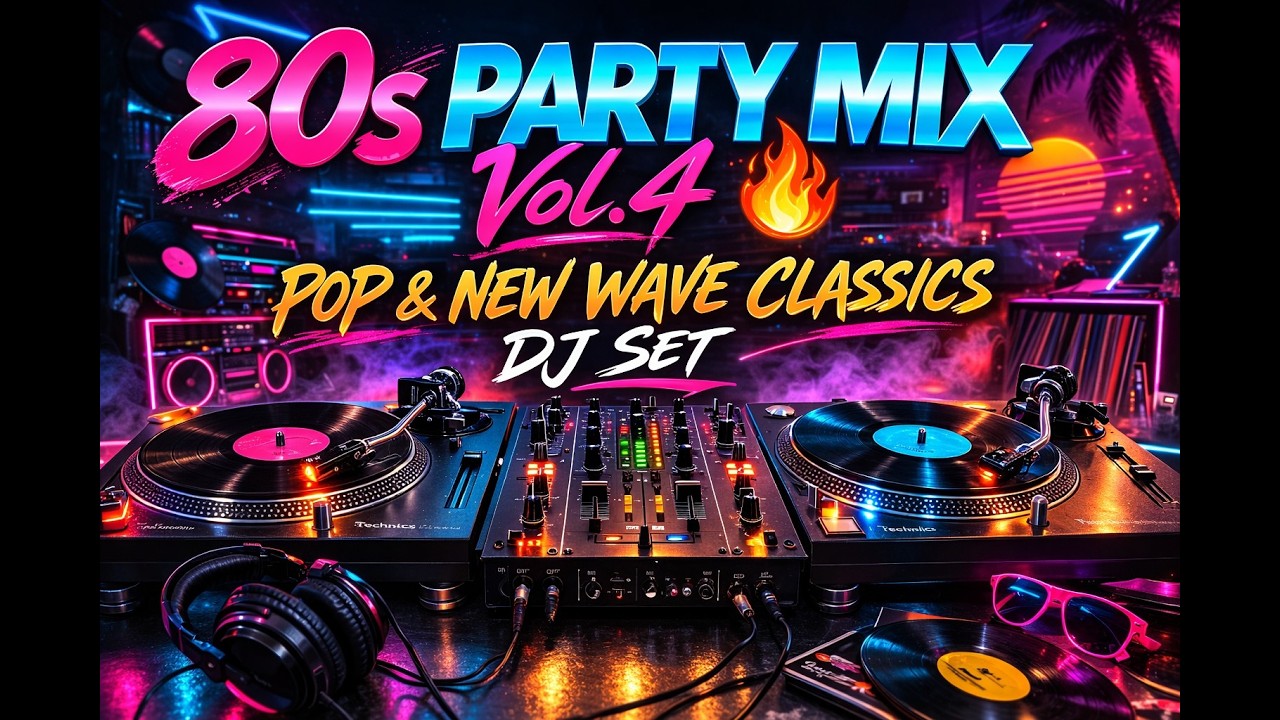 Video80s PARTY MIX Vol.4 🔥 Pop & New Wave Classics DJ Set