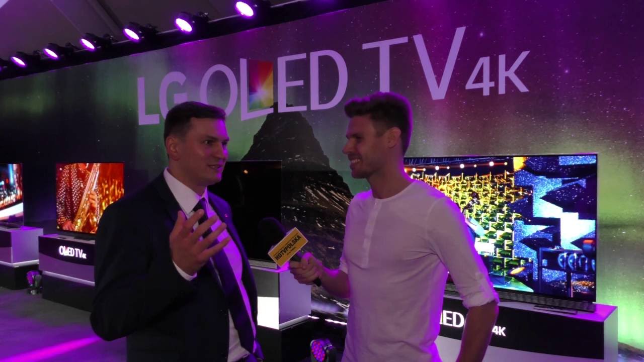 Premiera LG OLED TV 4K 2016 Wywiad: Marcin Kubiszak, Piotr Gmerek