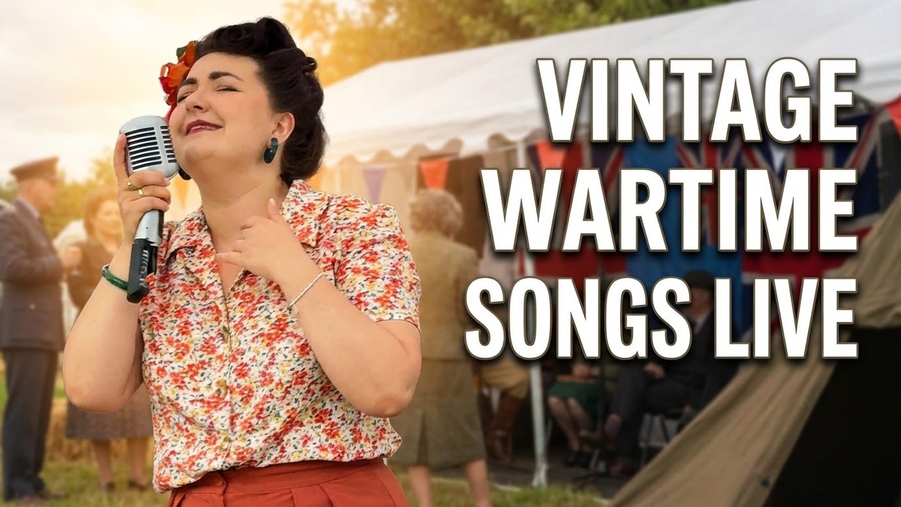 Vintage Wartime Singers Live | Thorpe Camp 1940s Show