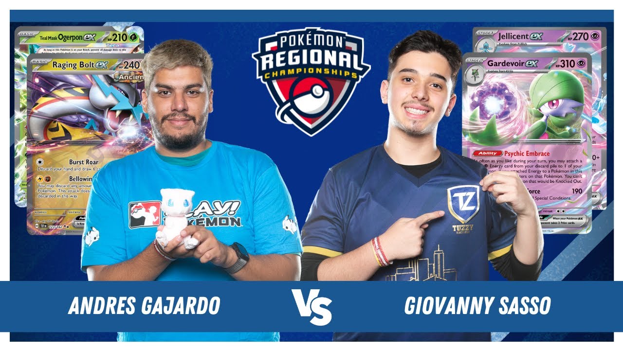 Andres Gajardo Vs Giovanny Sasso - Pokémon TCG Masters Finals | 2026 Toronto Regional Championships