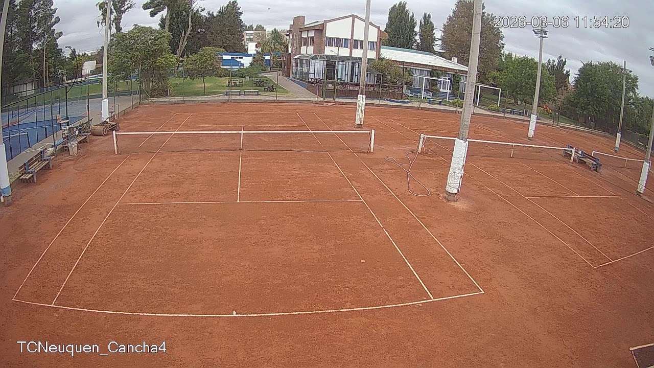 Cancha 4 Tenis club Neuquén Club 06/03/26 inicia 08:01