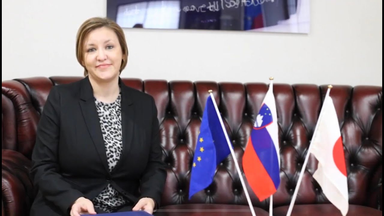 Slovenian EU Presidency 2021 / Message by H.E. dr. Ana Polak Petrič, Ambassador of Slovenia to Japan