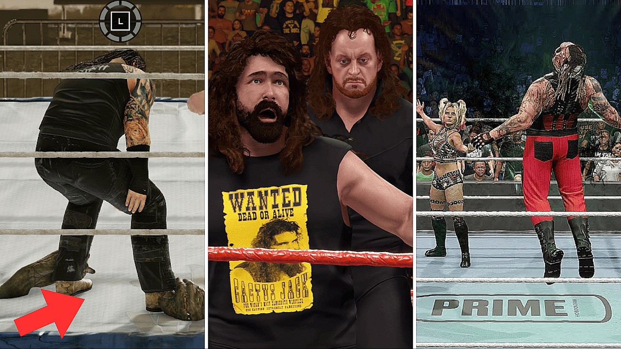 Evolution Of  Supernatural Payback Animations In WWE Games! (WWE 2K2O - WWE 2K25)