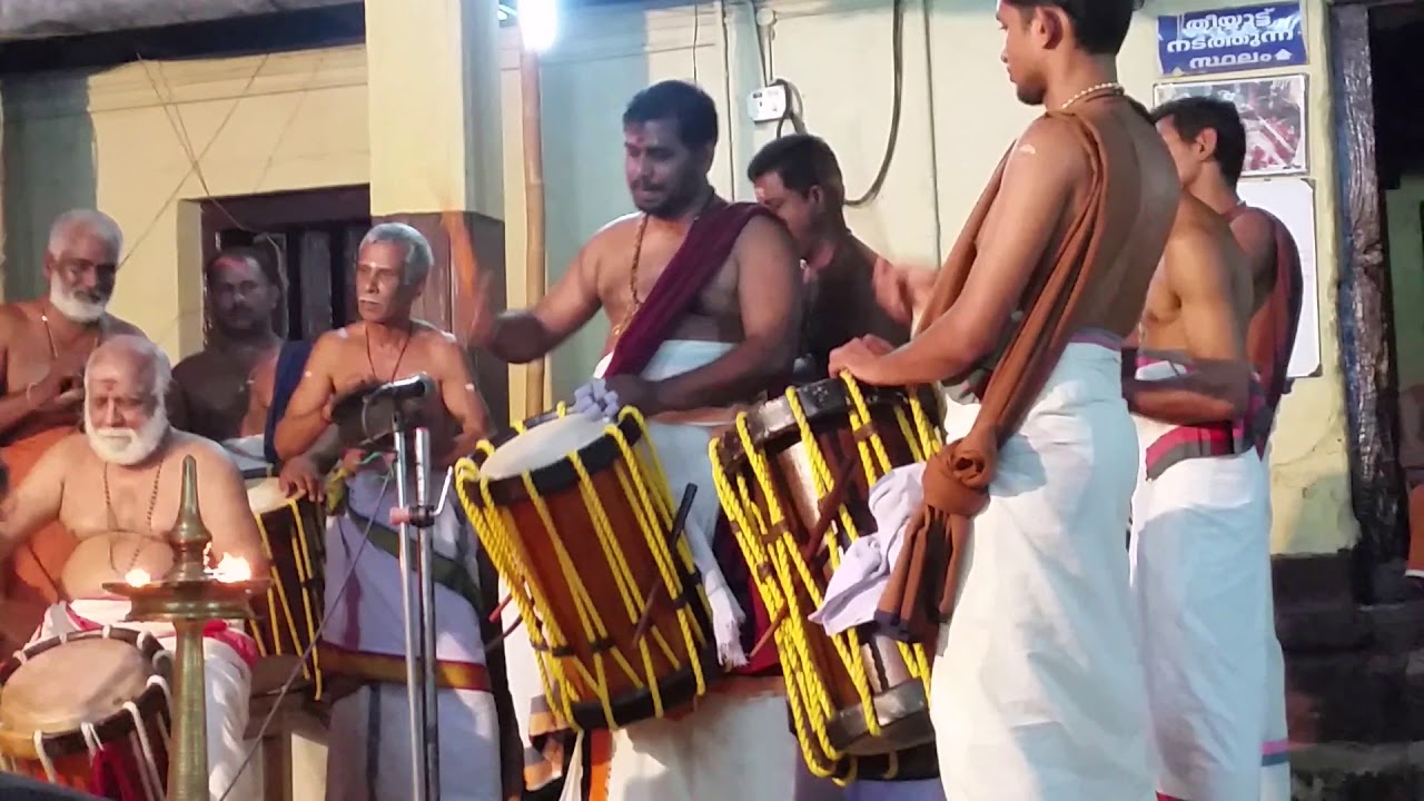 Sadanam vasu devan nair and Sadhanam ramakrishnan double thayambaka part 2