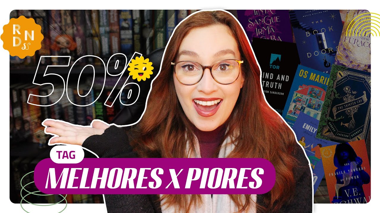 TAG DOS 50%: CHEGAMOS NA METADE DO ANO
