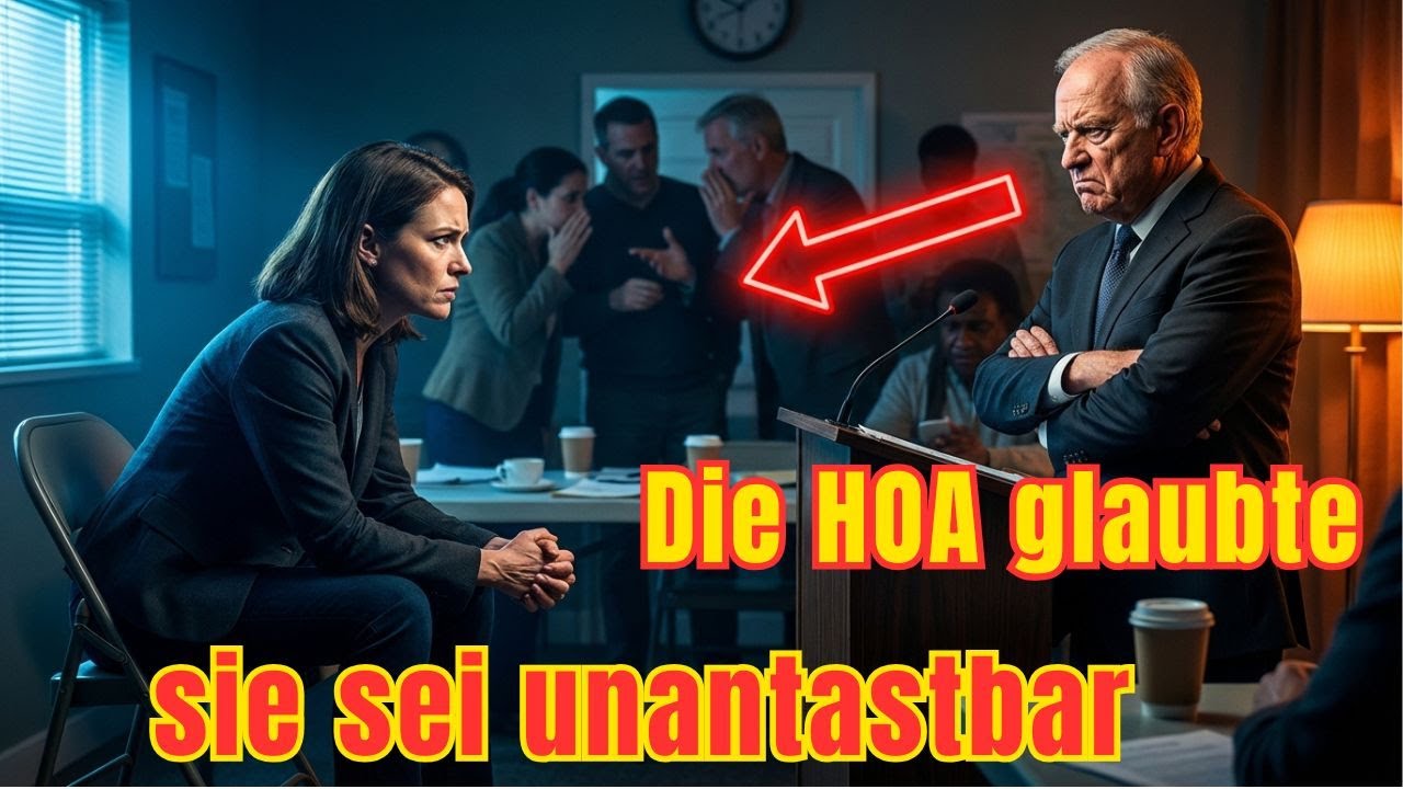 Die HOA glaubte, sie sei unantastbar