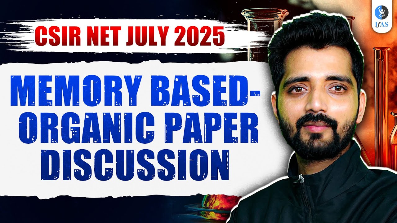 𝐌𝐄𝐌𝐎𝐑𝐘 𝐁𝐀𝐒𝐄𝐃 - 𝐎𝐑𝐆𝐀𝐍𝐈𝐂 𝐏𝐀𝐏𝐄𝐑 𝐃𝐈𝐒𝐂𝐔𝐒𝐒𝐈𝐎𝐍 | 𝐂𝐒𝐈𝐑 𝐍𝐄𝐓 𝐉𝐔𝐋𝐘 𝟐𝟎𝟐𝟓