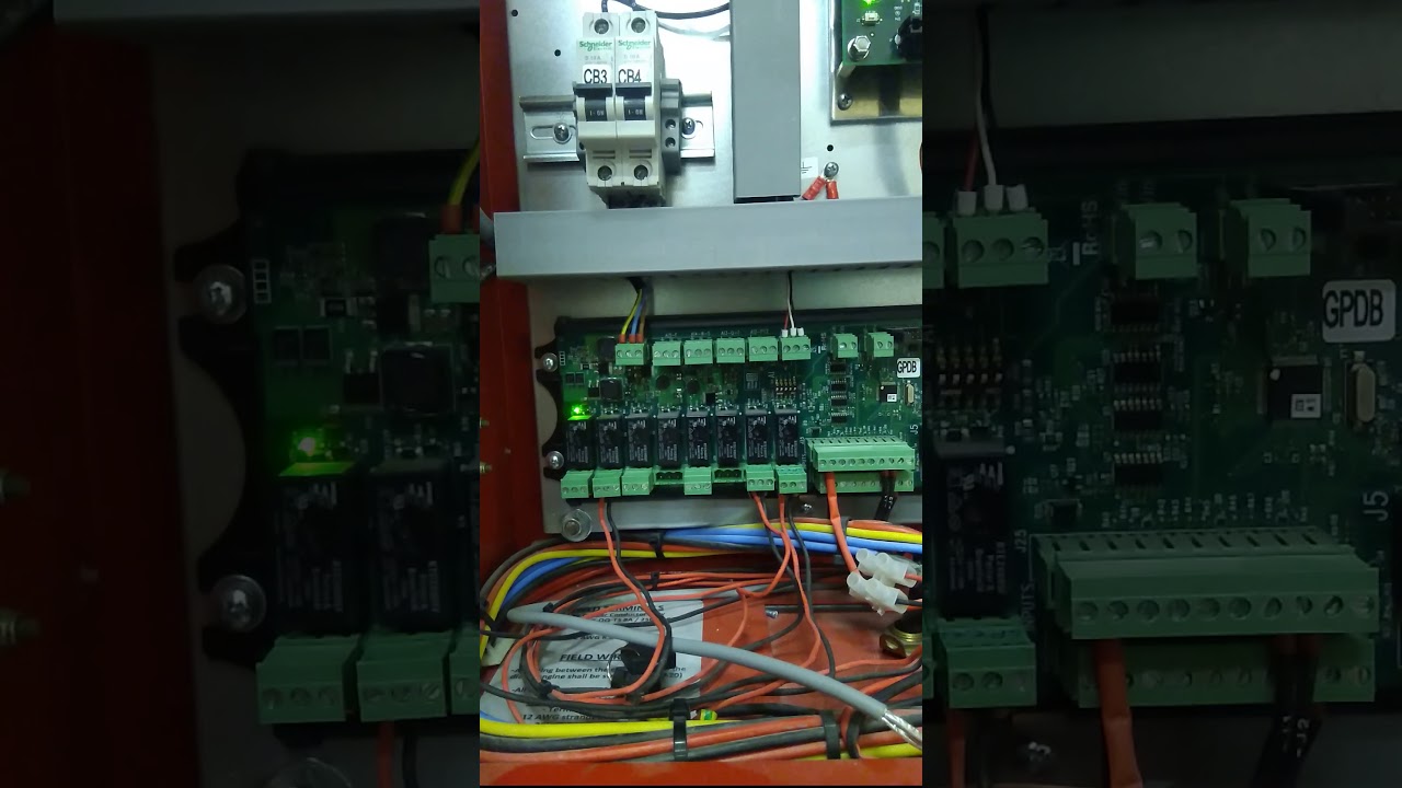 HOW TO FIRE  INTERFACE DISALE ENGINE IN FIRE PUMPROOM