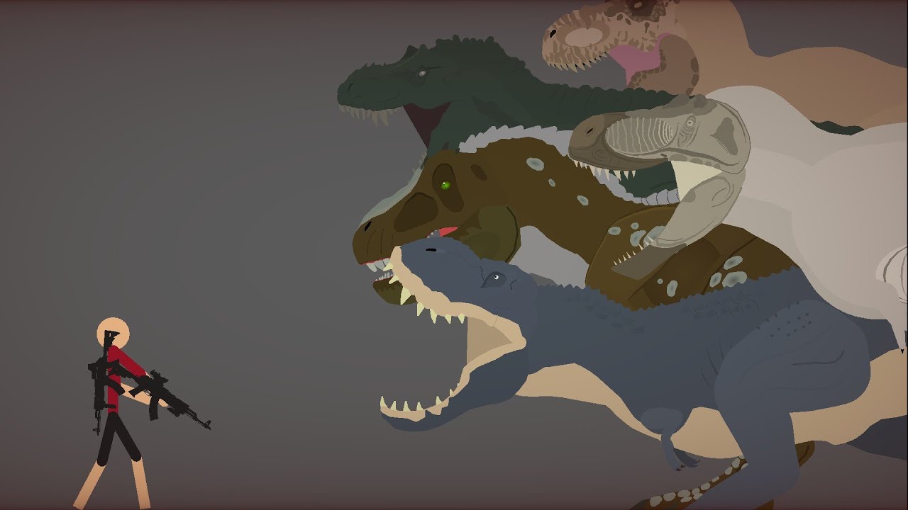 T-Rex vs Human &ndash; Most Terrifying Survival Animation!