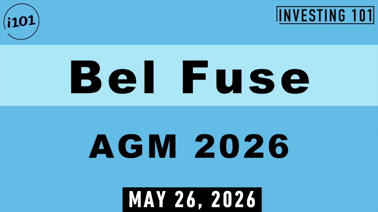 Bel Fuse AGM 2026 | All Proposals Pass Post Big $399M Stock Offering To Pay Down Debts and Buy Firms