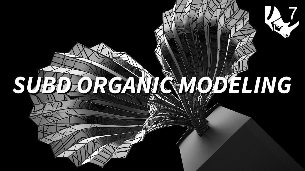 SubD ORGANIC MODELING TUTORIAL - Thomas Heatherwick's Bombay Gin Distillery (Rhino7 + Grasshopper)
