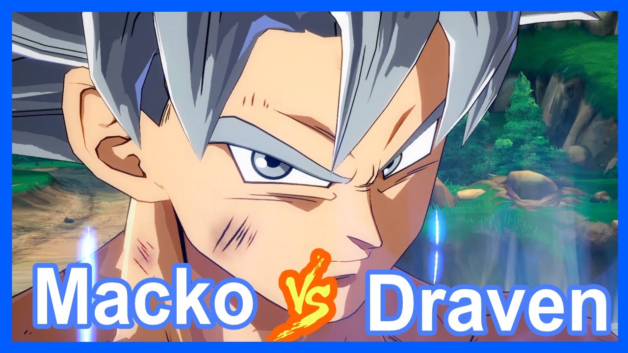 DBFZ Macko(Vegito, Goku Ultra Instinct, Super Baby 2) VS Draven(Vegeta,Vegeta Super Saiyan, Bardock)