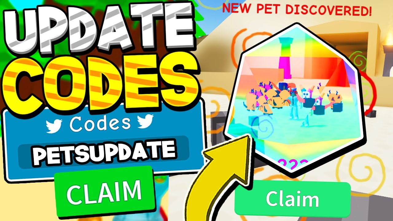 NEW MYTHICAL PETS AND 3 PYRAMID PARADISE UPDATE CODES IN UNBOXING SIMULATOR!