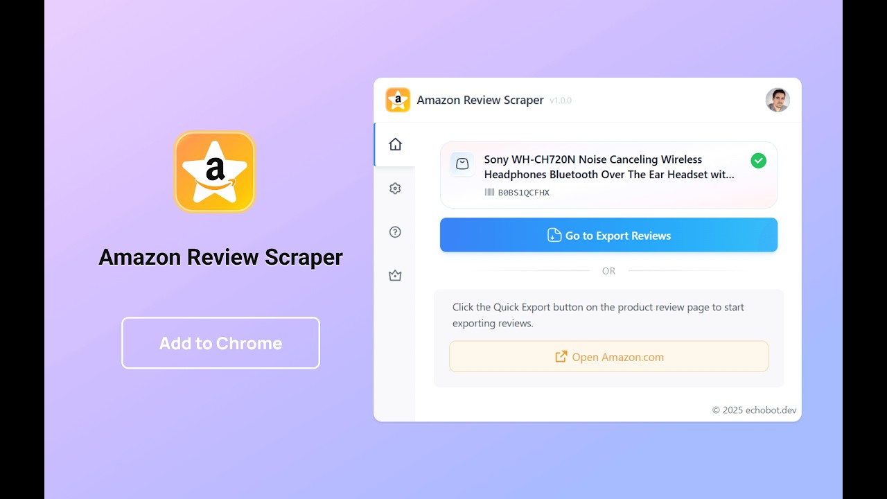 How to Extract Amazon Product Reviews and Export to CSV/XLSX/JSON?(Amazon Review Exporter & Scraper)