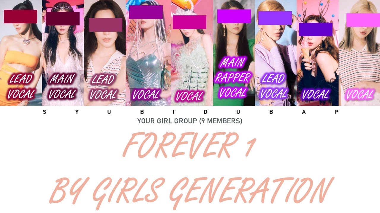 Your Girl Group (9 Members) Sing Forever 1 by Girls Generation