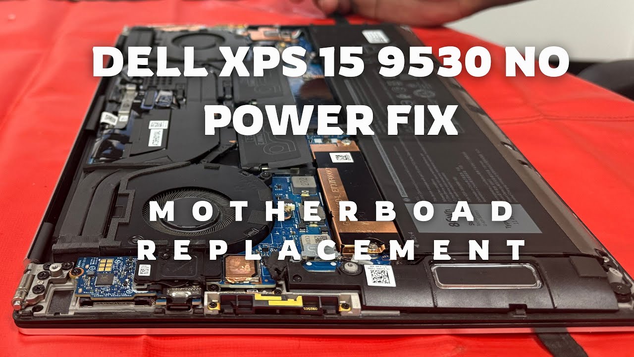 Dell XPS 15 9530 No Power Fix | Motherboard Replacement