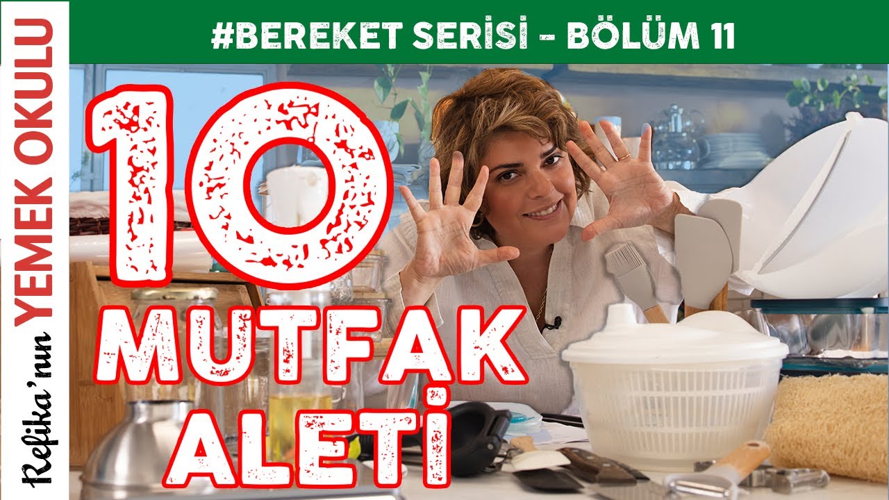 Her Evde Olması Gereken 10 Mutfak Aleti | Ziyan Etmemek İ&ccedil;in Mutfakta Kullandığım 10 Mutfak Aleti